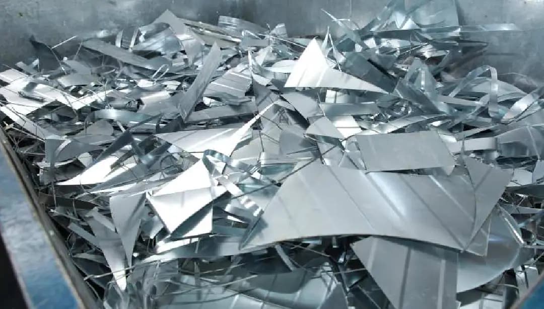Aluminium sheet offcuts and extrusion cuttings